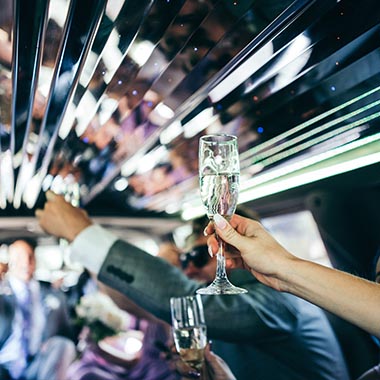 Wine tour limo